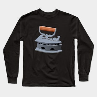 Traditional Charcoal Iron Long Sleeve T-Shirt